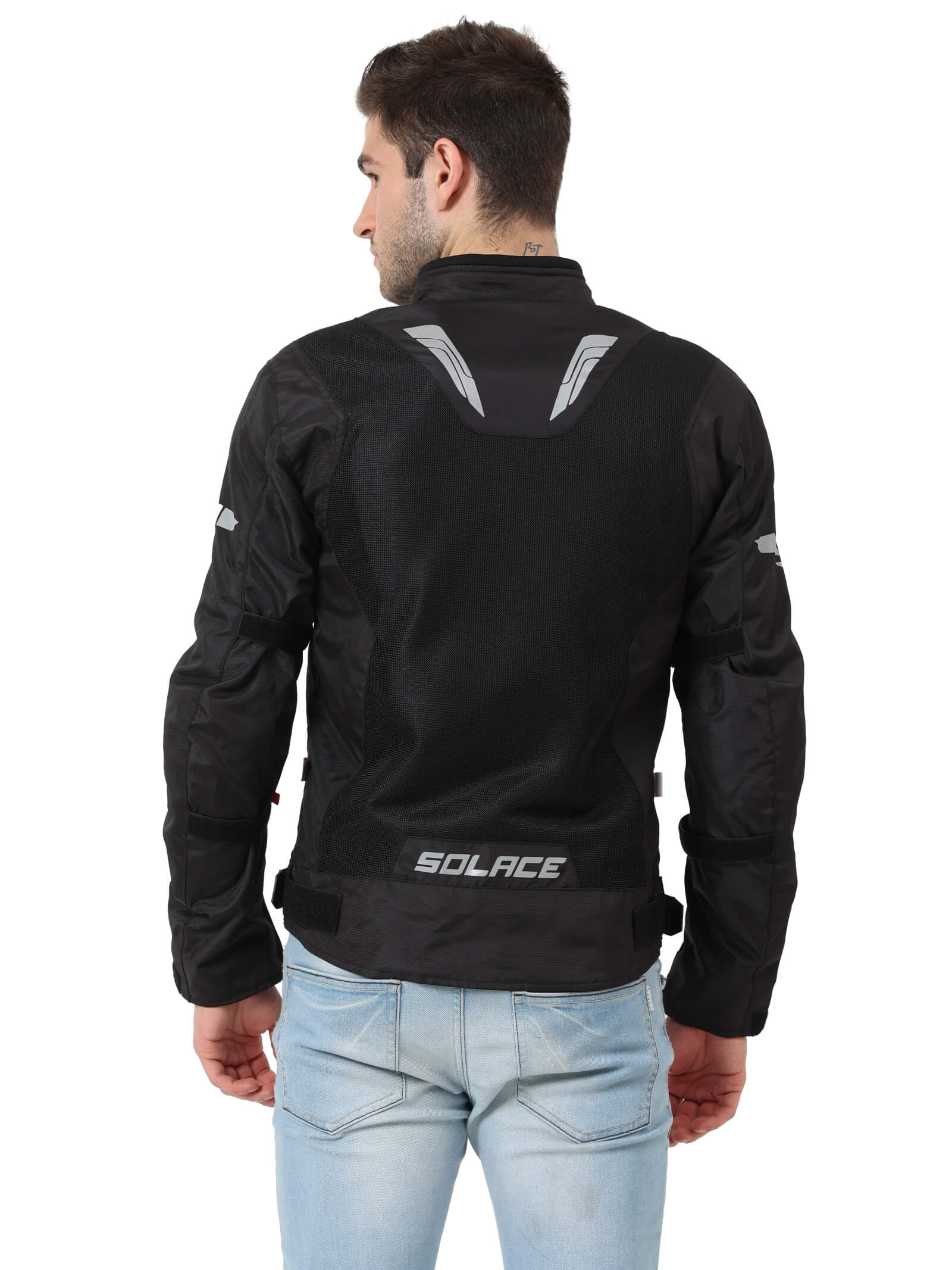 Order SOLACE - RAMBLE Jacket ( Neon ) Online From Letz Ride,Mumbai