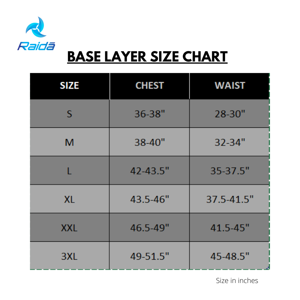 Raida Base Layer ( Top ) - Tiger Moto